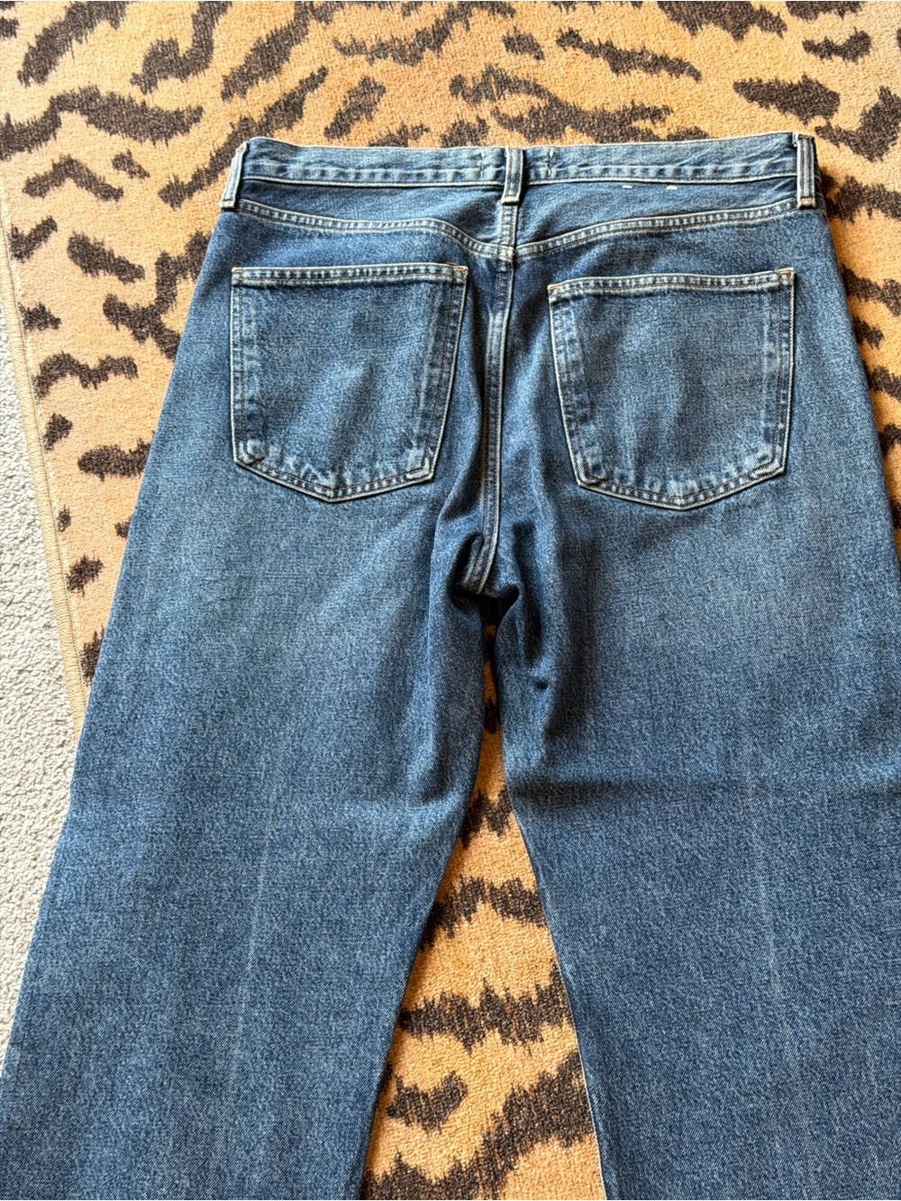 Agolde Fran low slung straight leg Jean - Picture 4 of 5